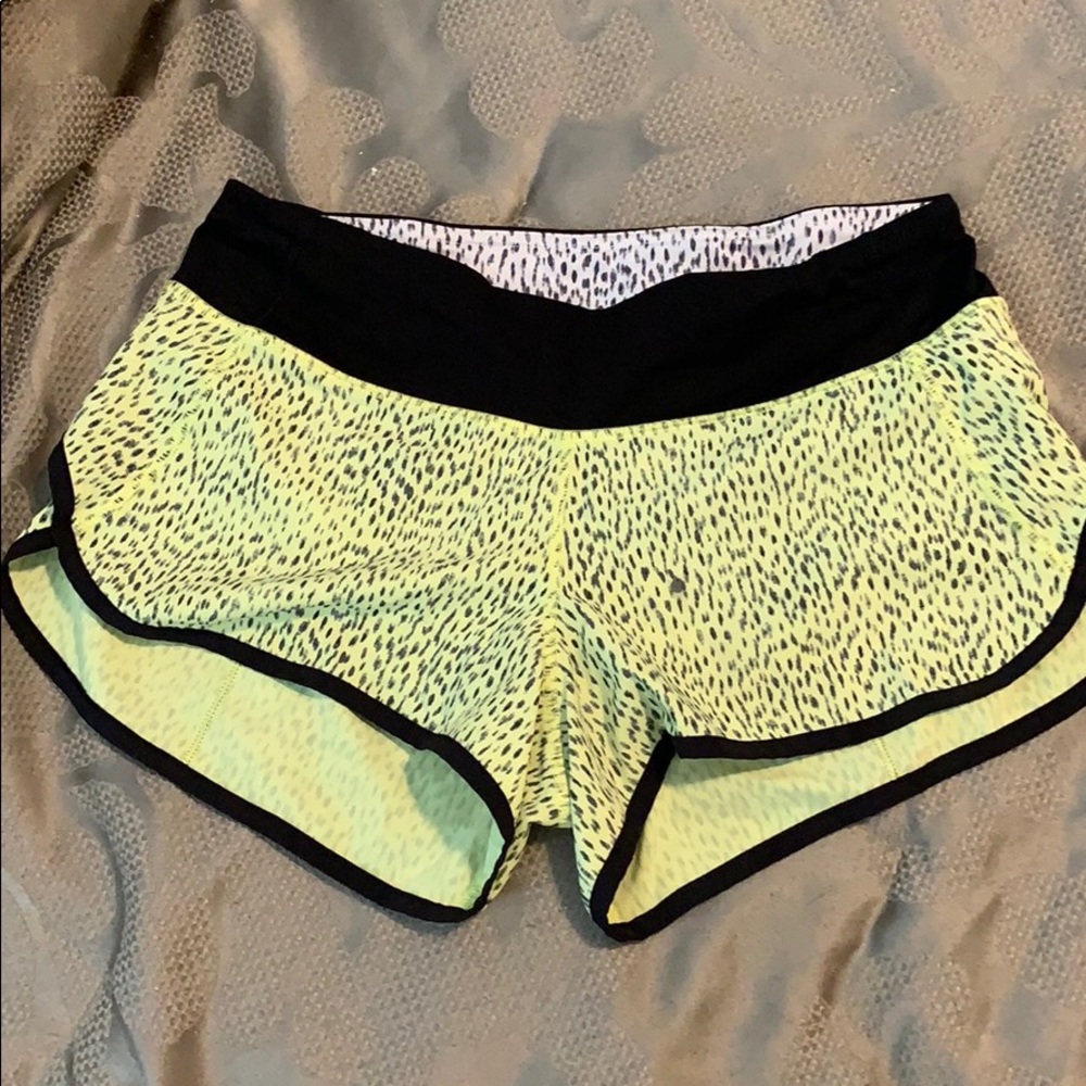 Neon Yellow shorts